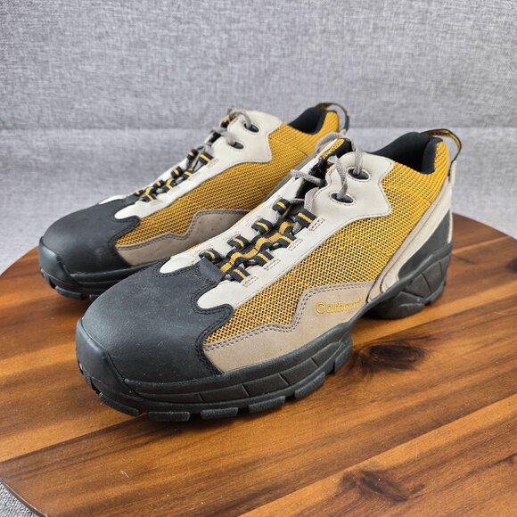 Carhartt Mens Safety Toe‎ Work Shoes Size 12 Yellow/Black - Picture 5 of 13